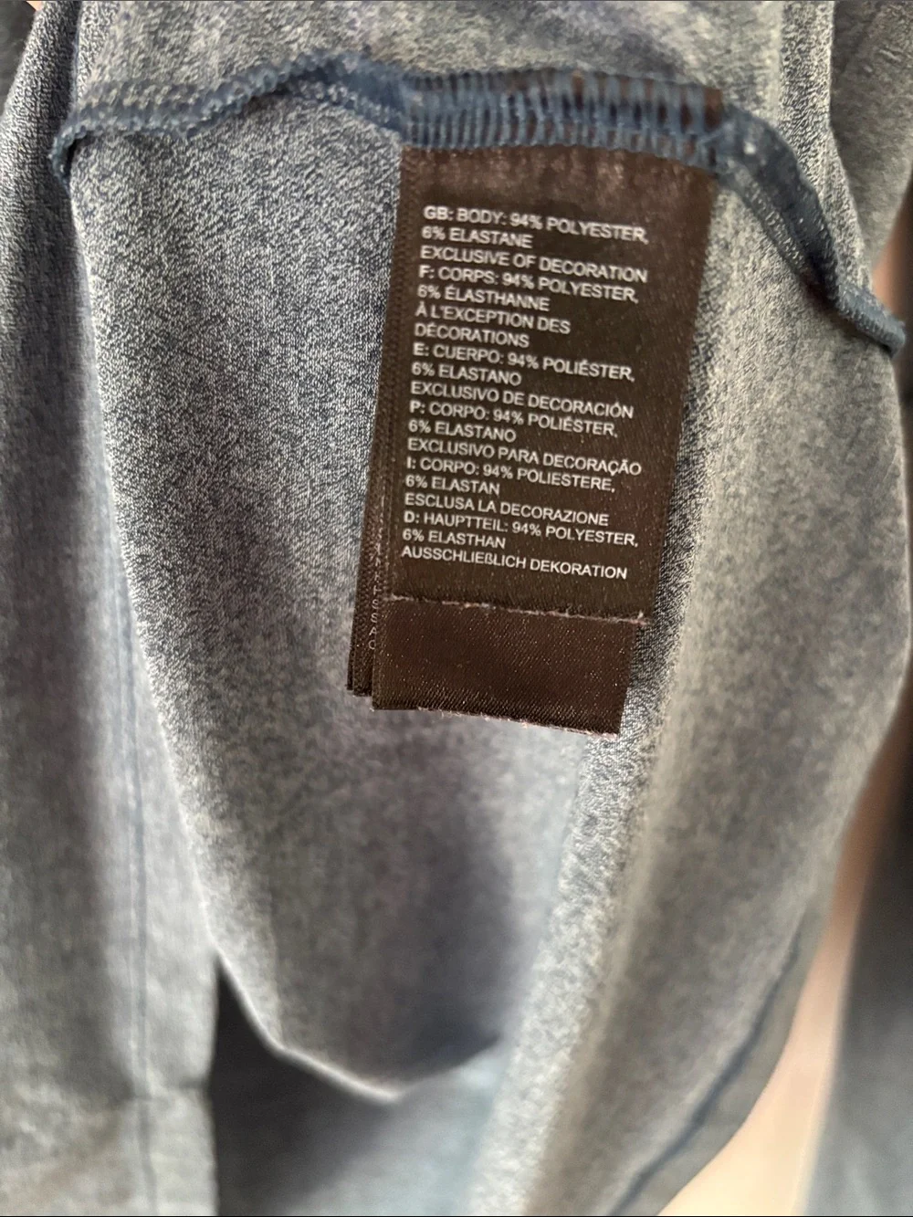 The North Face Men's Wander 1/4 Zip Performance Pullover in blue heather Large